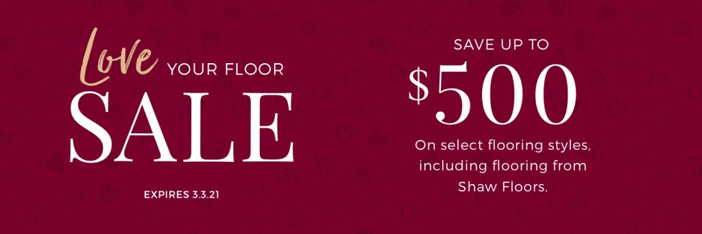 Love Your Floor Sale | The Carpet Factory Super Store