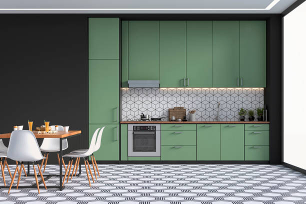 Green cabinets | The Carpet Factory Super Store